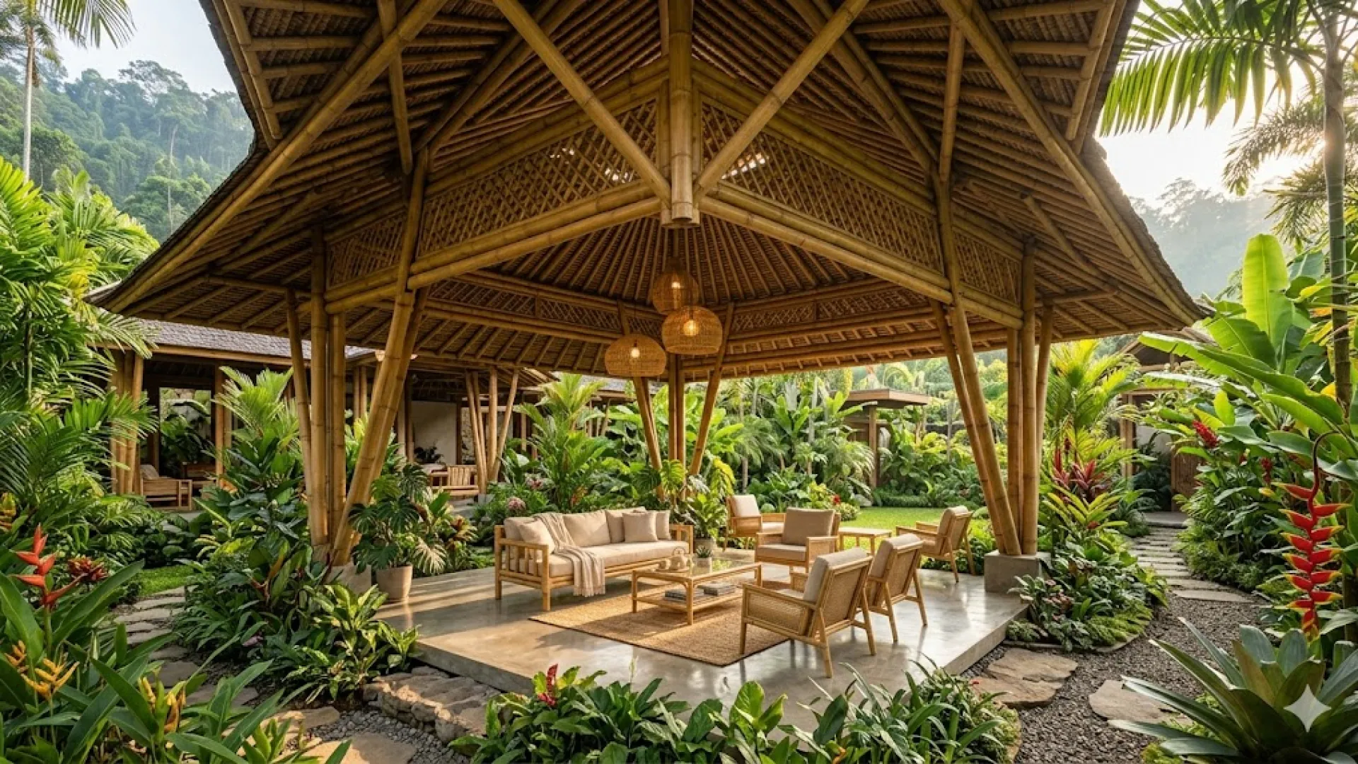 Architectural Bamboo Structures for Inspired Outdoor Living